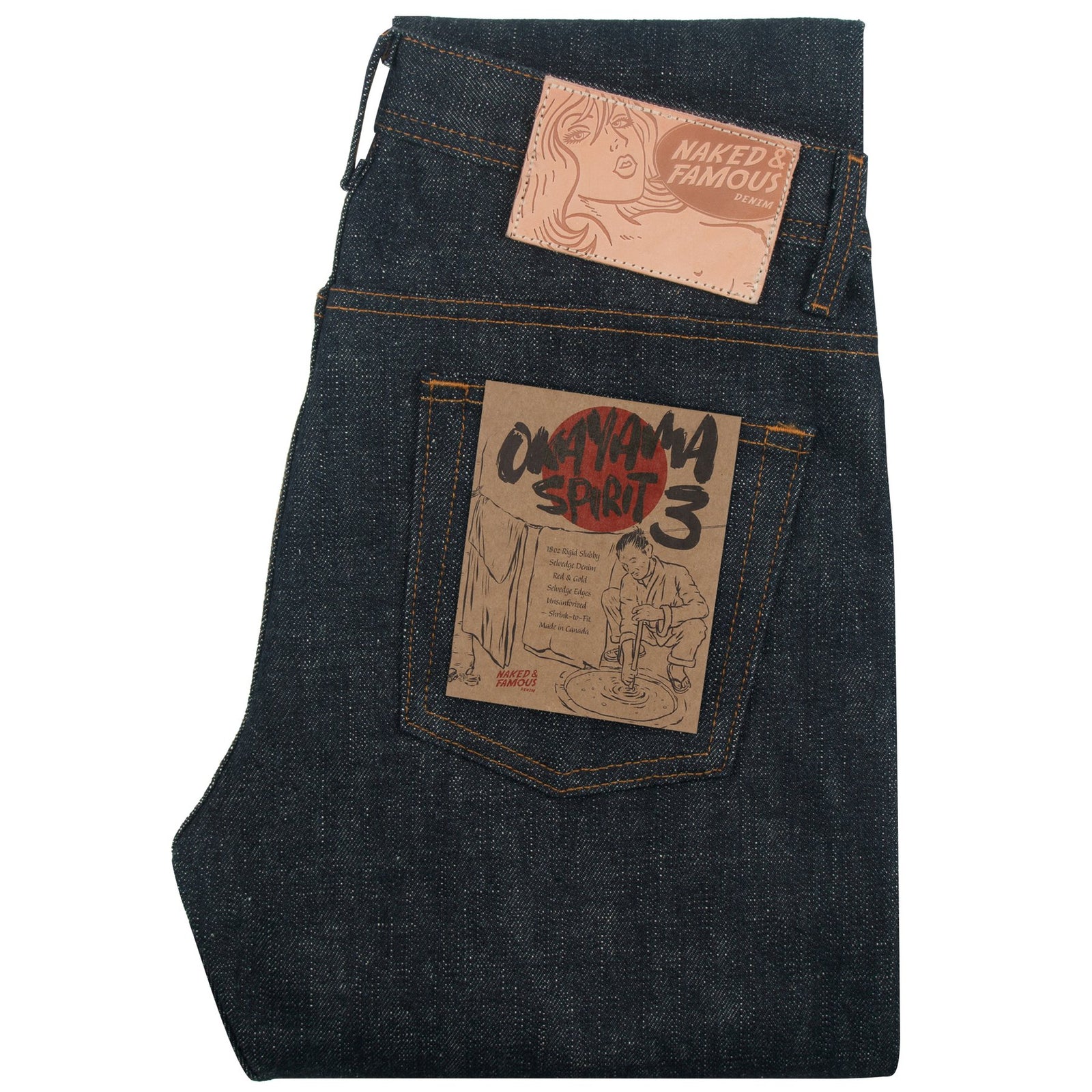 Naked & Famous Weird Guy Okayama Spirit 3