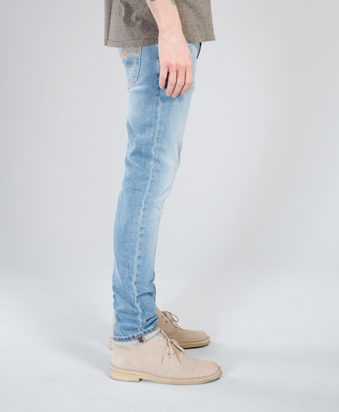 Ord rotation Arne Nudie Jeans Tight Long John Saltwater Indigo - Mildblend Supply Co