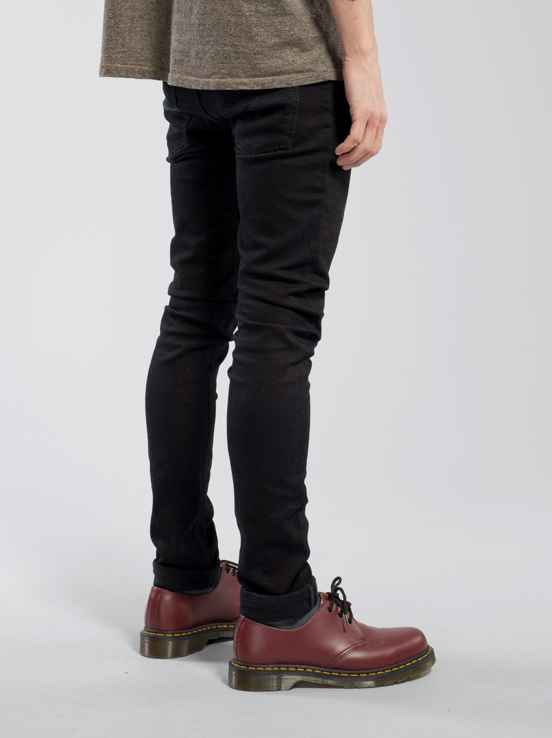 Stå sammen Odds Larry Belmont Nudie Jeans Tight Long John Black Black - Mildblend Supply Co