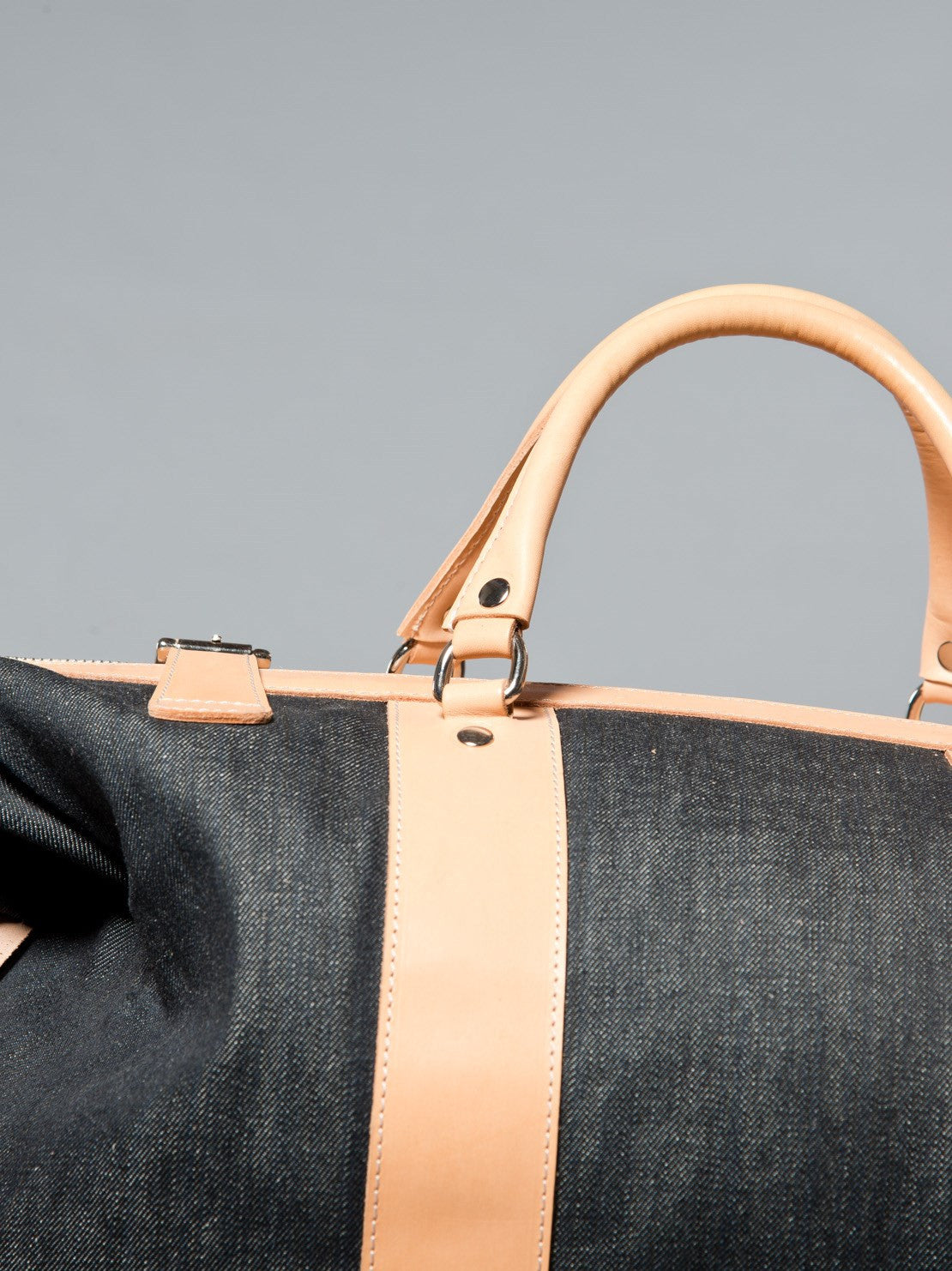 Denim and Leather Shoulder Bag Women - LeDandy Denim | PAUL MARIUS