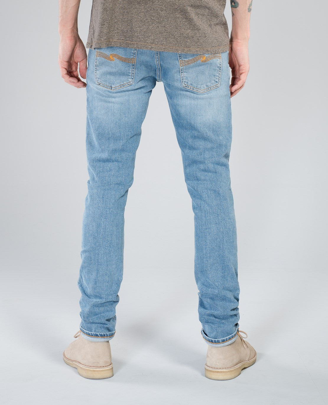 Ord rotation Arne Nudie Jeans Tight Long John Saltwater Indigo - Mildblend Supply Co