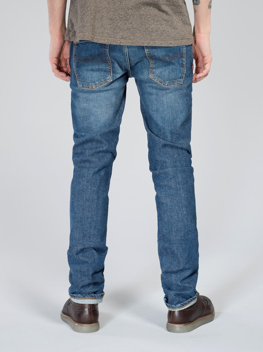 Nudie Jeans Grim Tim Foggy Dust