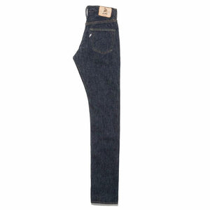Pure Blue Japan Cotton Chenille Relaxed Taper Jeans