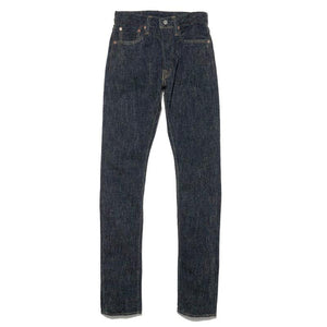 Pure Blue Japan Cotton Chenille Relaxed Taper Jeans