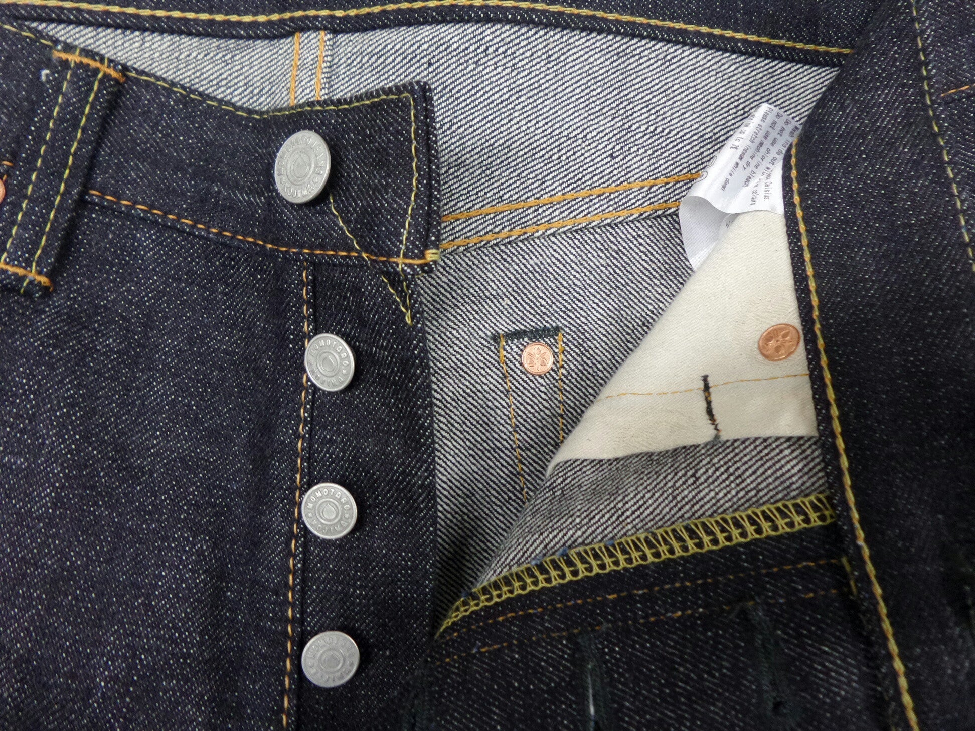Mildblend Supply Co. X Momotaro 15.7 oz Battle Stripe Indigo