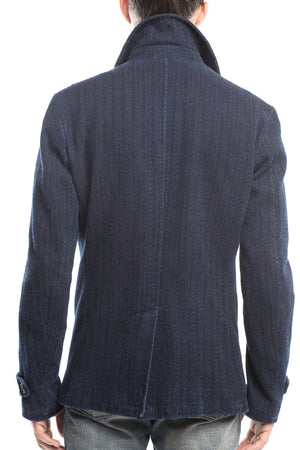 Shockoe Herringbone Peacoat