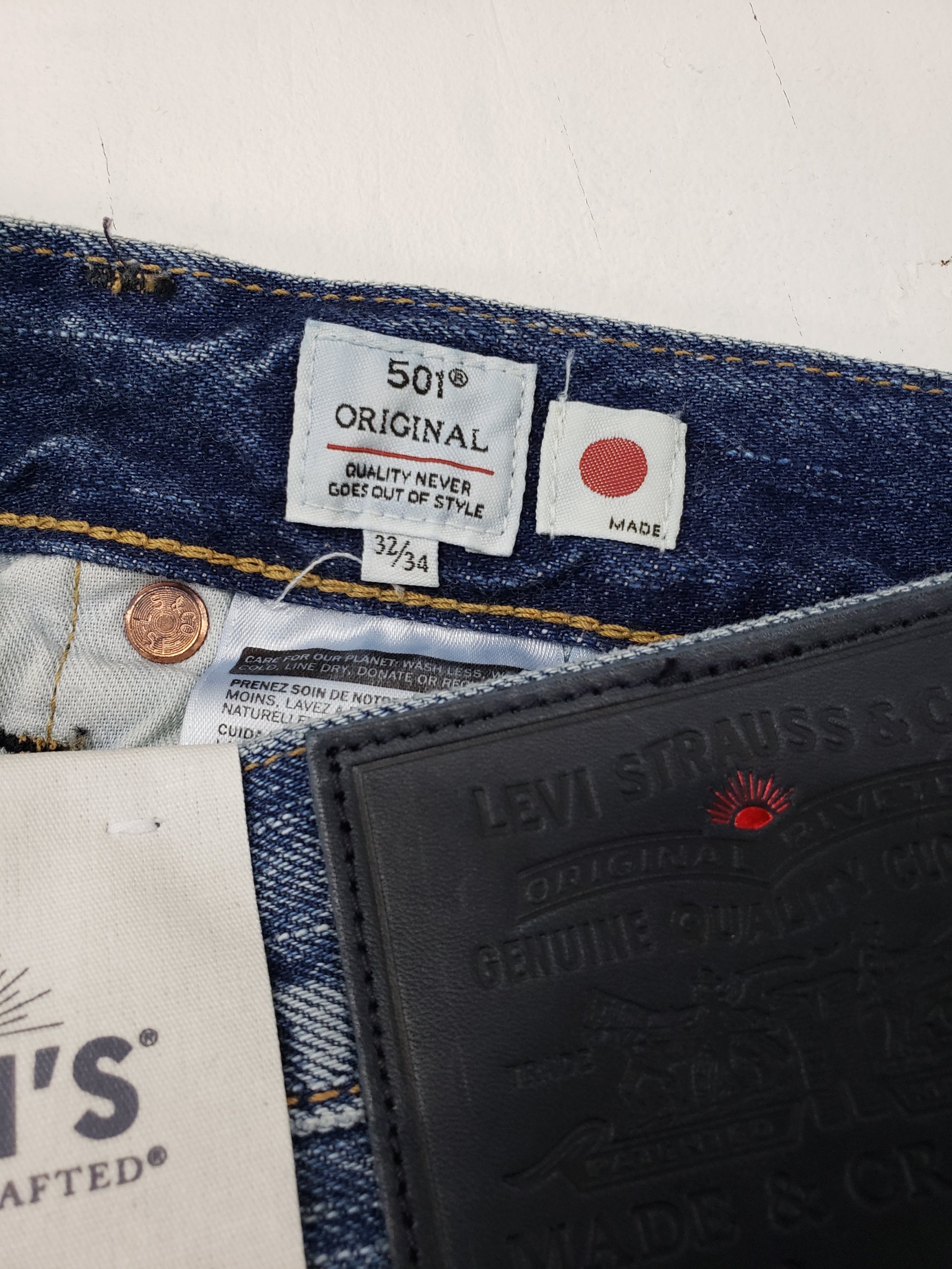 støvle dygtige Mirakuløs Levi's made & crafted Made in Japan 501 trashed - Mildblend Supply Co