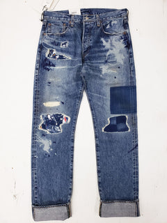 Levi's made & crafted Made in Japan 501 trashed - Mildblend
