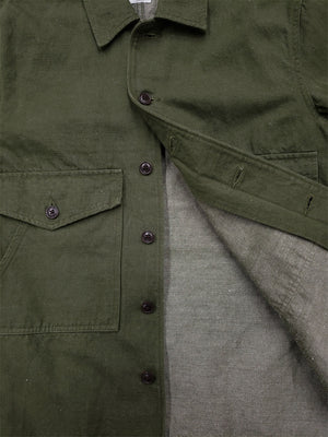 SAGE DE CRET Cotton/Linen Heavy Shirt Jac