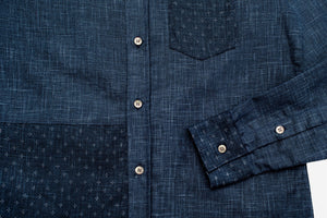 3sixteen Indigo Block Shirt
