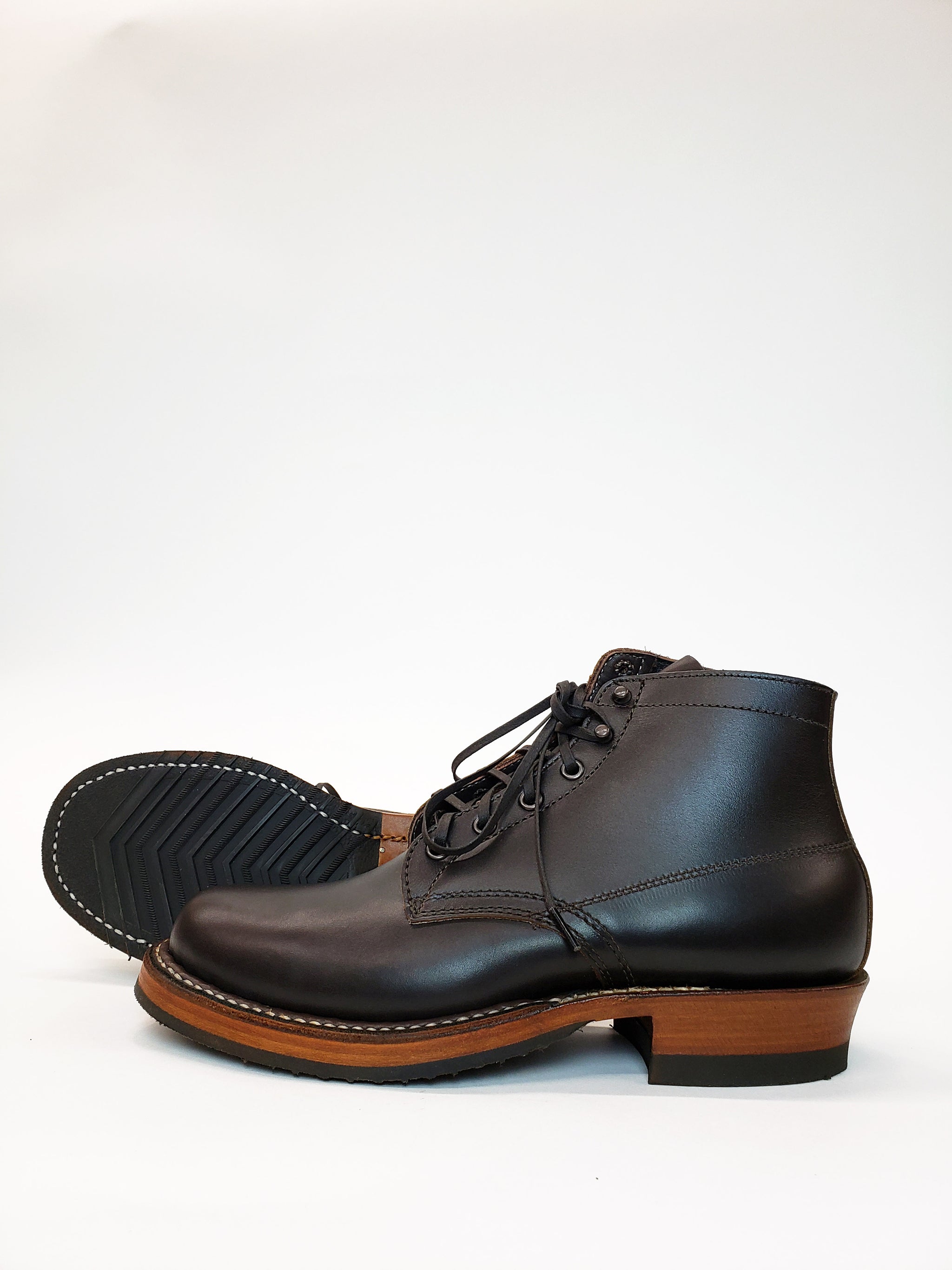 White's Boots Plain Toe Dark Brown Chromexcel - Mildblend Supply Co