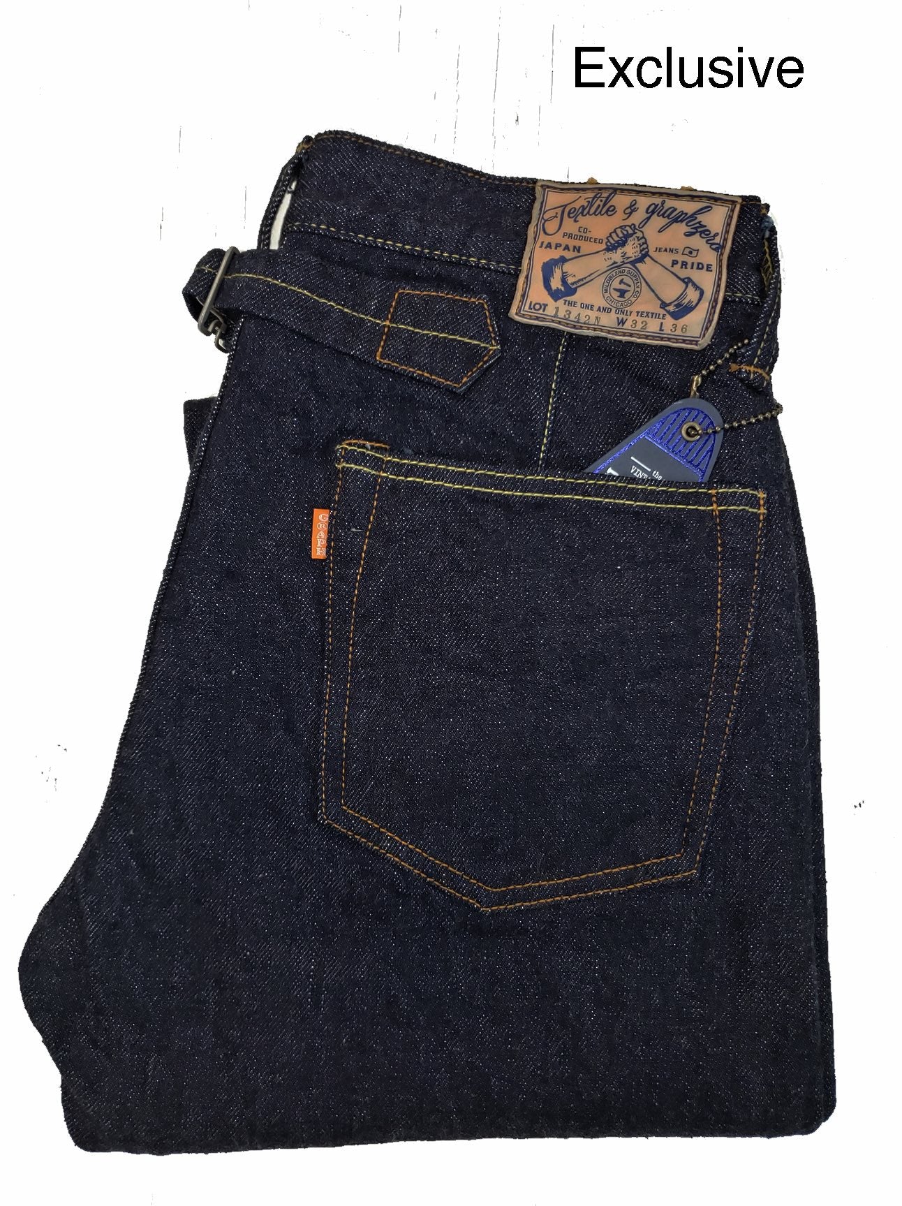Graph Zero x Mildblend indigo denim - Mildblend Supply Co