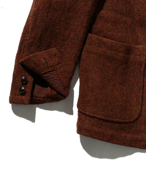 Beams Plus 3B Comfort Double Cloth Herringbone Orange