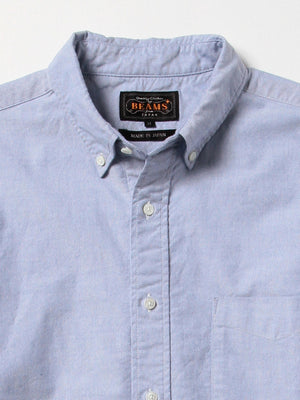 Beams Plus BD Oxford Blue