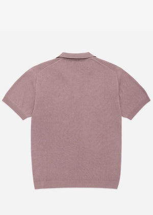 3sixteen Knit Polo Mauve