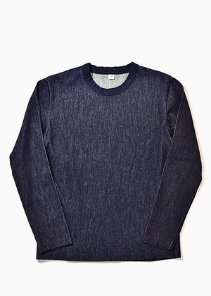 Pure Blue Japan Trill Crew Long Sleeve Indigo 5395