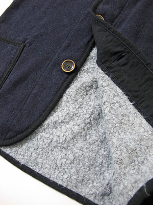 Pure Blue Japan Indigo Fleece Cardigan