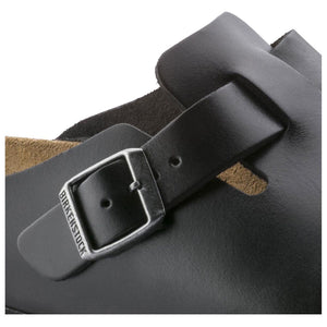 Birkenstock Boston Soft Footbed Amalfi Black Leather
