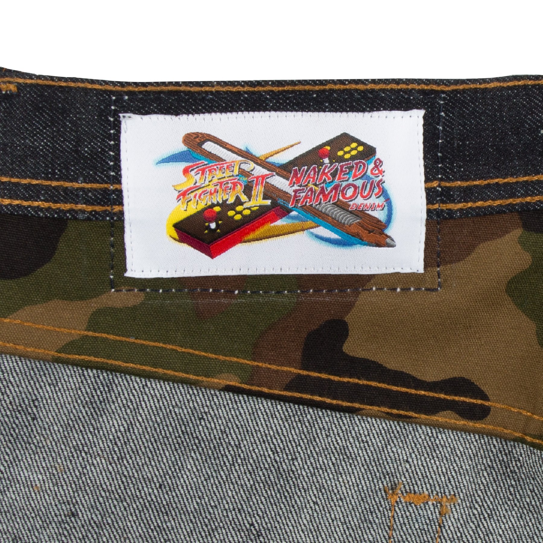 Naked & Famous Weird Guy - Guile Sonic Boom Selvedge
