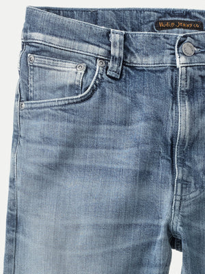 Nudie Jeans Lean Dean Worn In Green