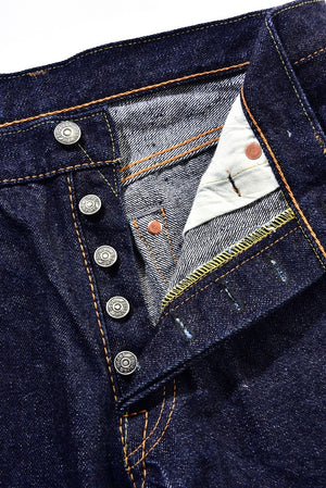 Pure Blue Japan NP-013 Nep Indigo Selvedge Tapered