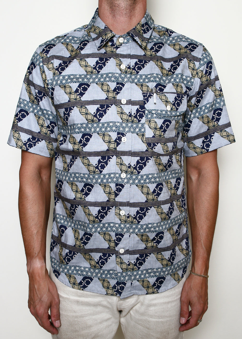 Rogue Territory Maker Shirt Grey Lattice