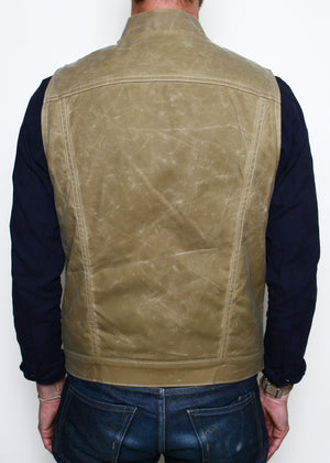 Rogue Territory Supply Vest Waxed Tan
