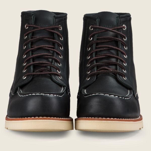 Red Wing Women's 6 Inch Moc 3373 Black - Mildblend Supply Co