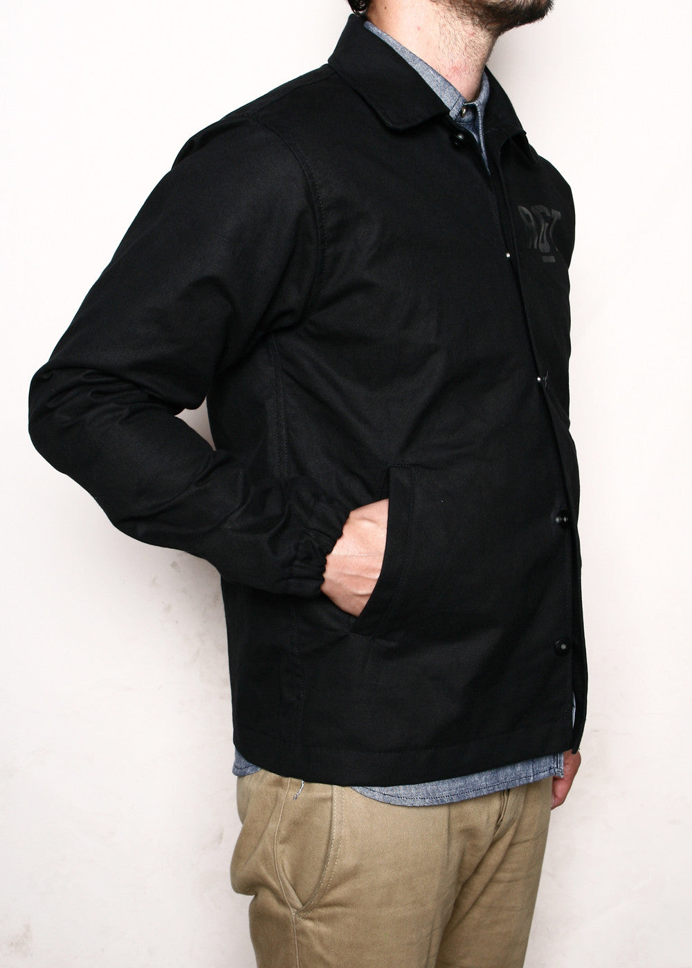 Rogue Territory Coach's Jacket in Black