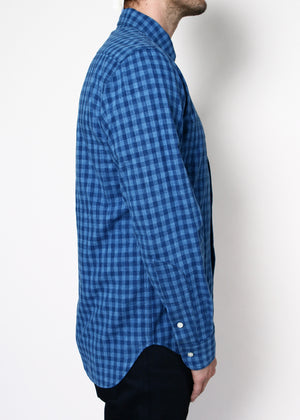 Rogue Territory Jumper Shirt Indigo Gingham