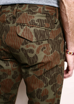 Rogue Territory Officer Trouser Anniversary Camo Olive