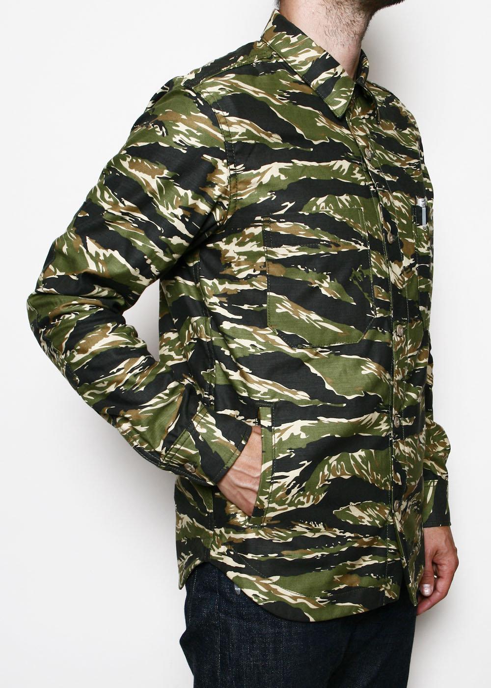 Rogue Territory Patrol shirt tiger stripe camo - Mildblend Supply Co