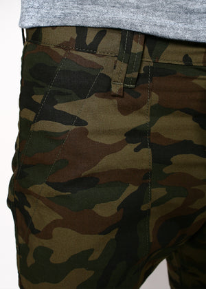 Rogue Territory Olive Camo Safari Trousers