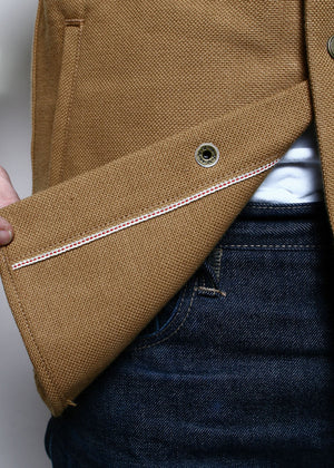 Rogue Territory Service Shirt in Copper Selvedge Canvas