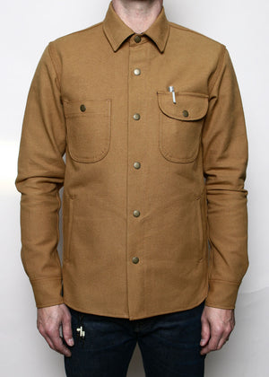 Rogue Territory Service Shirt in Copper Selvedge Canvas