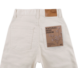 Naked & Famous Women's Classic Natural Seed Denim