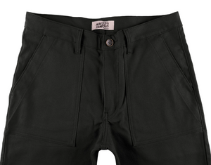 Naked & Famous Work pant black canvas