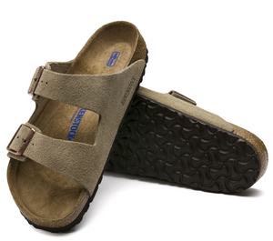 Birkenstock Arizona Suede Leather in Taupe 951301