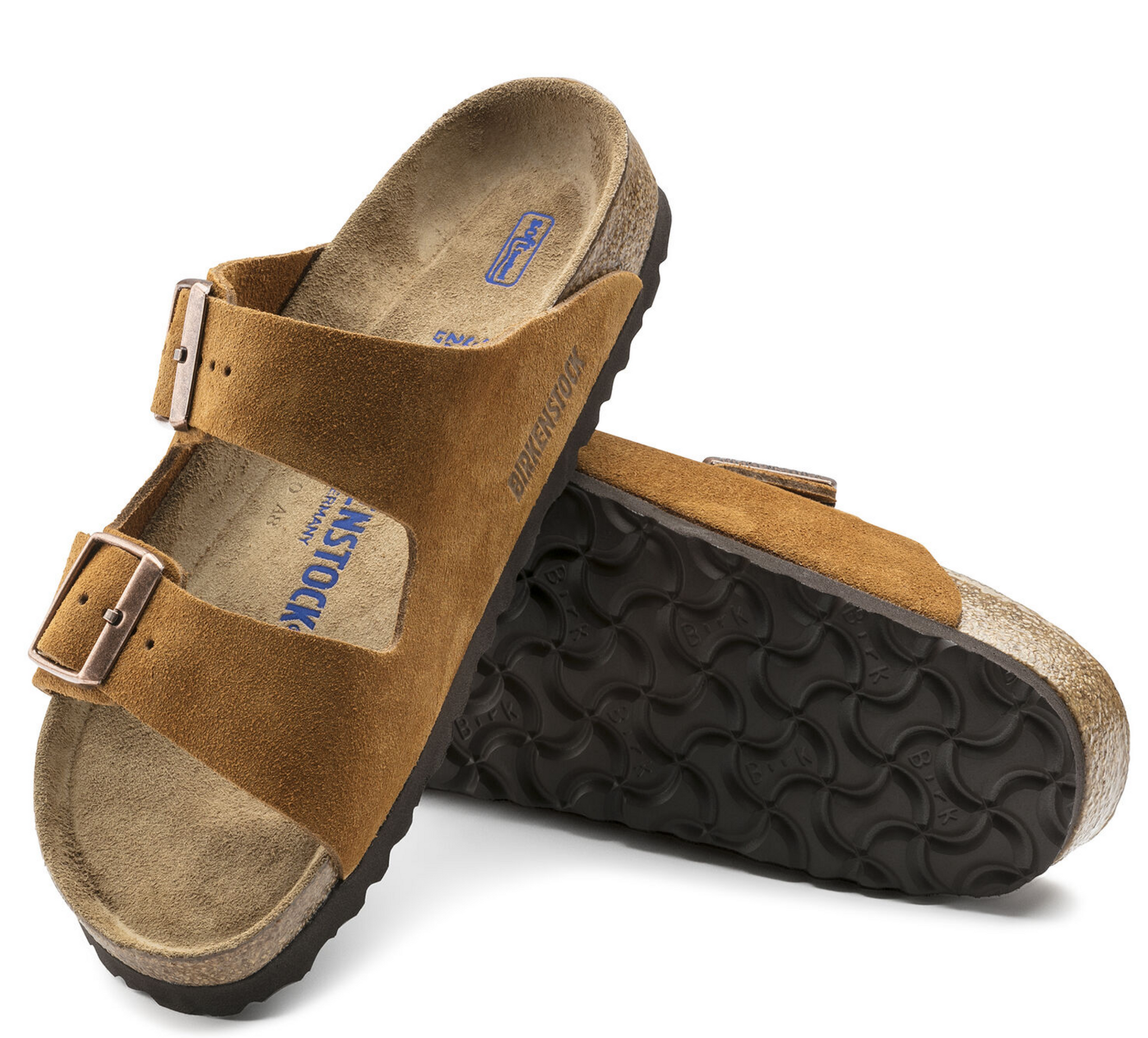 Birkenstock Arizona Soft Footbed Suede in Mink 1009526 - Mildblend Birkenstock Arizona Soft Footbed Suede in Mink 1009526 - Mildblend