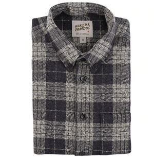 Naked & Famous Easy Shirt Triple Twist Vintage Flannel
