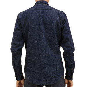 Kato by Hiroshi Kato The Anvil Shirt in Indigo Nep