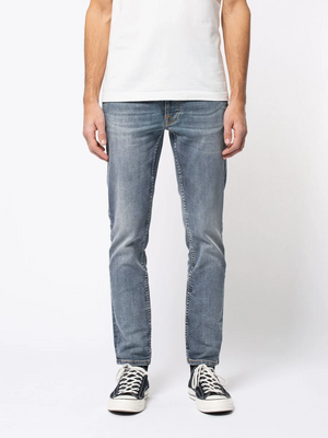 Nudie jeans Lean Dean Broken Sage