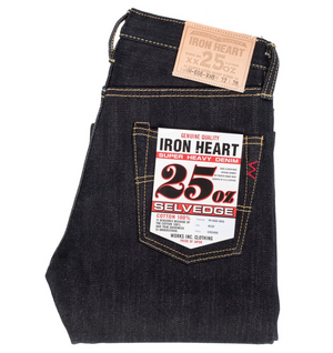 Iron Heart 25oz IH-666-XHS Indigo selvedge