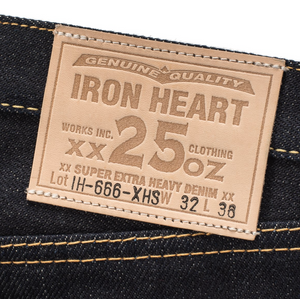 Iron Heart 25oz IH-666-XHS Indigo selvedge