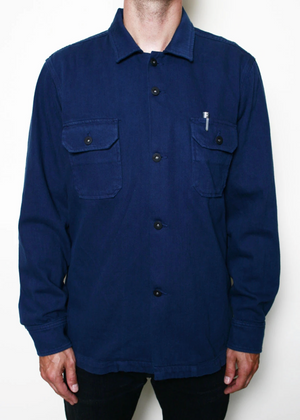 Rogue Territory Infantry shirt Navy Overdye