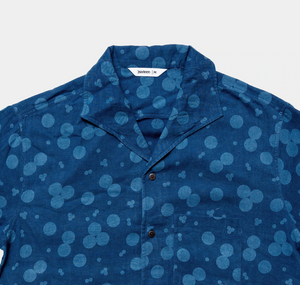 3sixteen Leisure Shirt Indigo Discharge