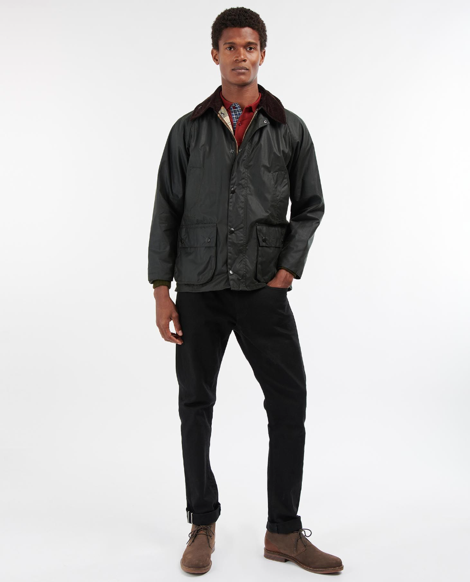 Barbour Classic Bedale® Wax Jacket in Sage - Mildblend Supply Co