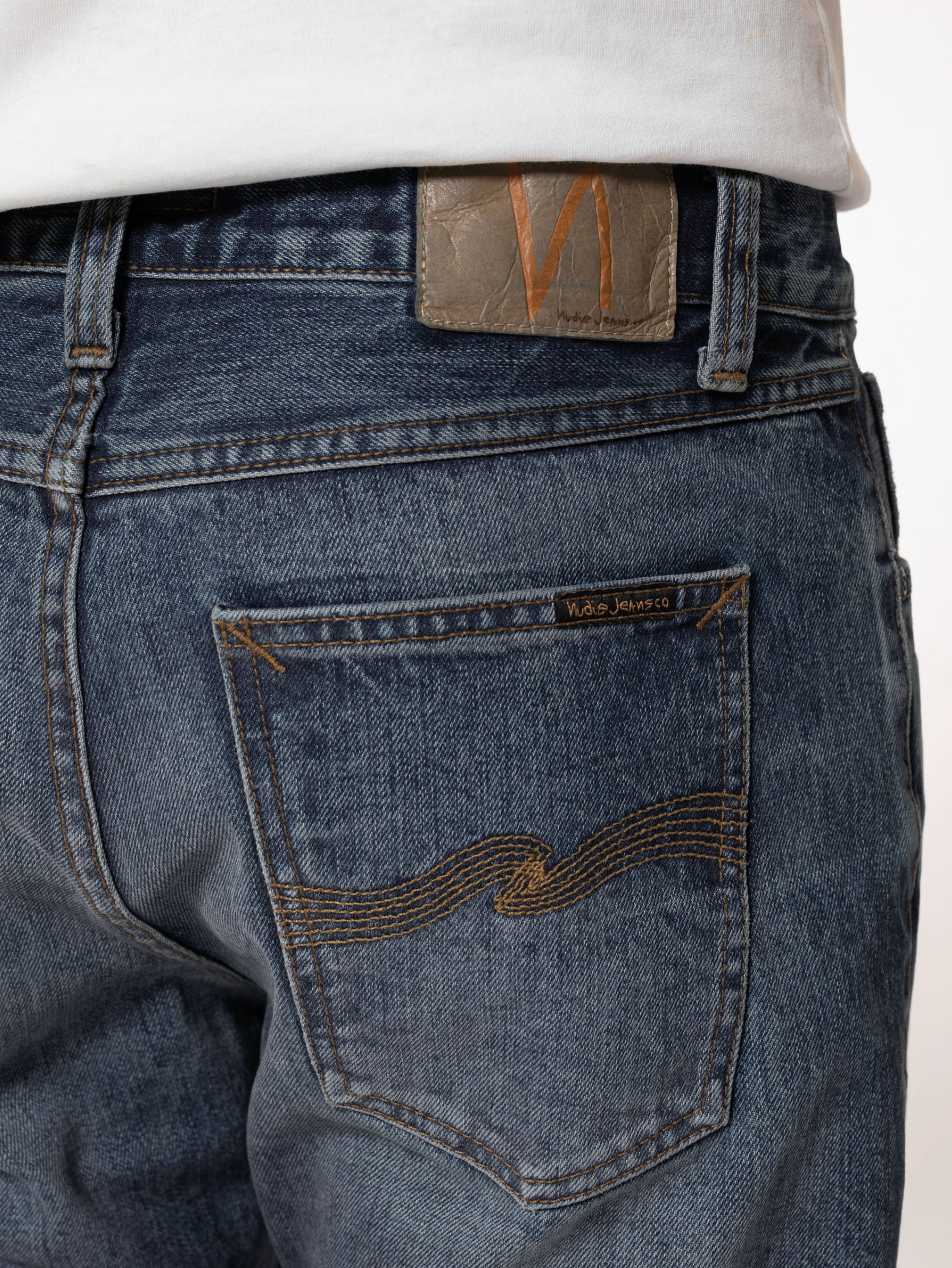 Nudie Jeans Steady Eddie II Stormy Selvage - Mildblend Supply Co