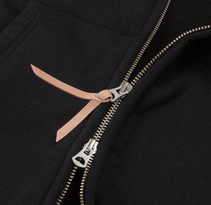 Iron Heart 14oz Loopwheel Fleece Lined Zip Up Hoodie