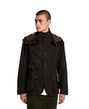 Barbour X Engineered Garments Upland Olive - Mildblend Supply Co